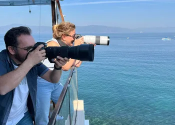 SOLOTÜRK gösterisini fotoğraflamak için birbirleriyle yarıştılar