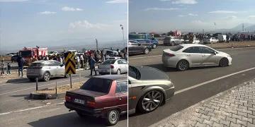 MHP’li konvoyunda kaza: 1 ölü, 4 yaralı