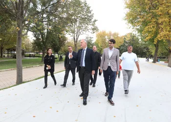 Hikmet Şahin Kültür Parkı’nda yeni kaykay ve paten park yapımında sona gelindi