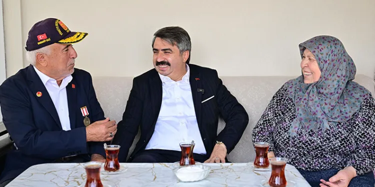 Başkan Yılmaz’dan vefa ziyareti