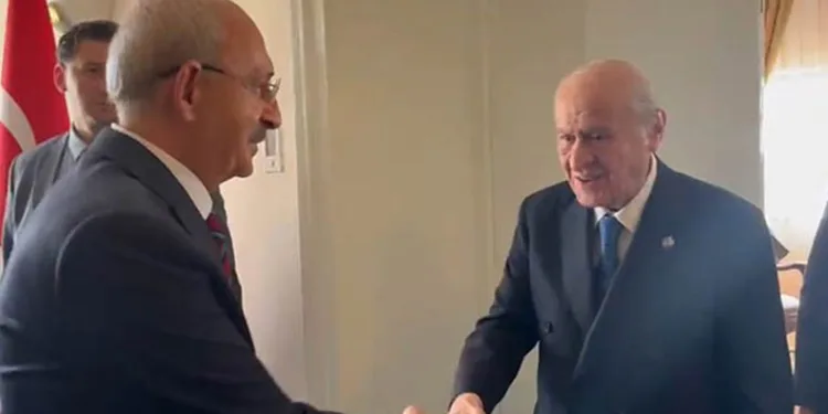 Kılıçdaroğlu ile Bahçeli baş başa görüştü
