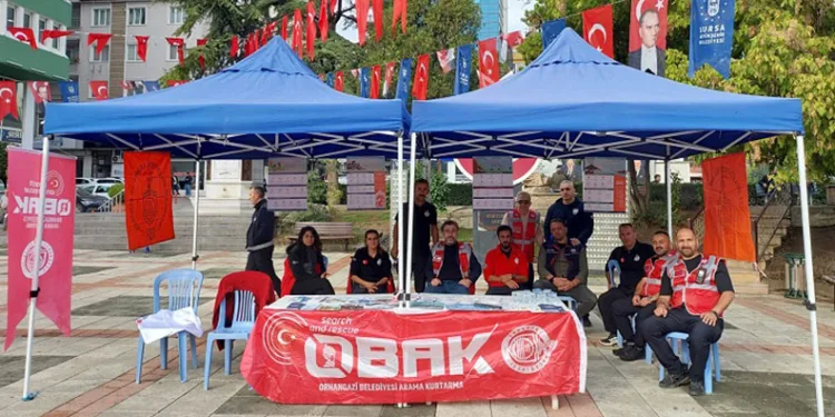 Orhangazi’de Afet Farkındalığı İçin Meydan Uygulaması