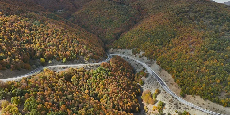 Yozgat’ta bin 550 rakımda sonbahar şöleni