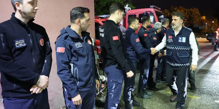Bursa Büyükşehir’de yağmur teyakkuzu
