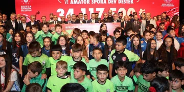 Bursa’nın şampiyonlarına ve amatör spora dev destek