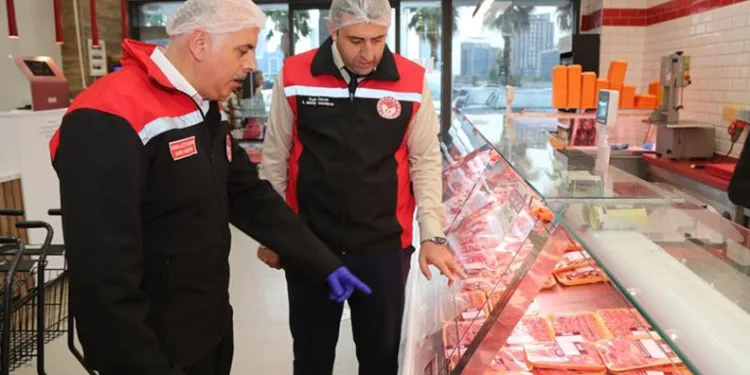Bursa’da 220 işletmeye eş zamanlı et denetimi