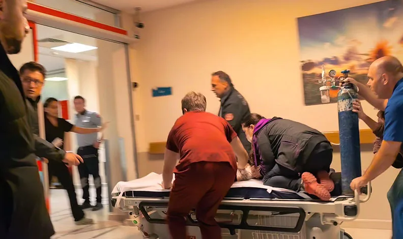 Bursa’da nefes borusuna tavuk eti kaçan bebek ölümden döndü