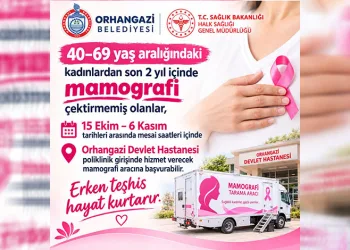 Orhangazi Belediyesi’nden Kadınlara Ücretsiz Mamografi Taraması