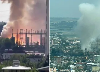 Diyarbakır’da trafo bomba gibi patladı