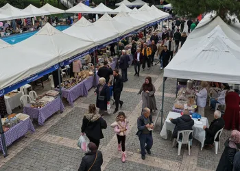 ‘Meydan Kadınların’ Dayanışma Pazarı 21’inci kez kuruldu