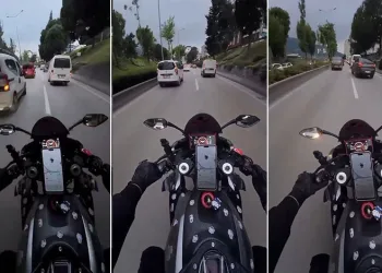 Bursa’da motosikletlinin kaçış manevrası kazayla sonuçlandı