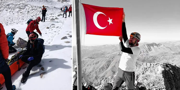 Erciyes’e zirve tırmanışı yapan dağcı uçurumdan düşerek hayatını kaybetti