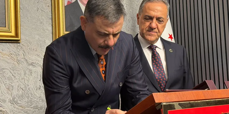 Bakan Çiftçi’den Yalova Valiliğine ziyaret