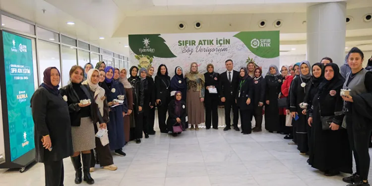 İnegöl Belediyesi’nden sıfır atık etkinliğinde örnek uygulama
