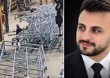 Ankara’da çelik platformun altında kalan genç işçi hayatını kaybetti