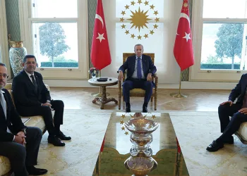 Cumhurbaşkanı Erdoğan, Çekmeköy Belediye Başkanı Çerkez’i kabul etti