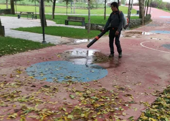 Büyükşehir’den park ve bahçelere düzenli bakım