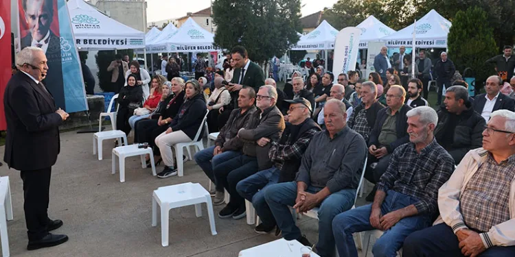 Şadi Özdemir Akçalar’da vatandaşlarla buluştu
