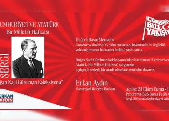Osmangazi’de “Cumhuriyet ve Atatürk: Bir Milletin Hafızası” sergisi açılıyor
