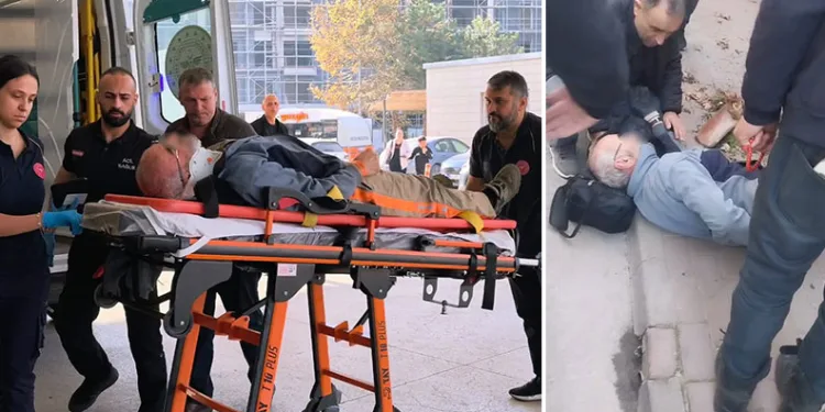 İnegöl’de çatıdan düşen 65 yaşındaki usta yaralandı