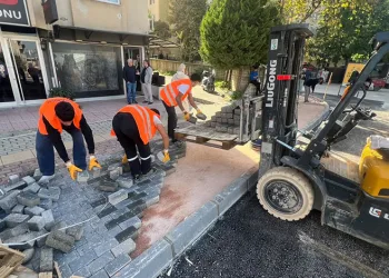 Büyükşehir, Erdoğan Caddesi’ni yeniliyor