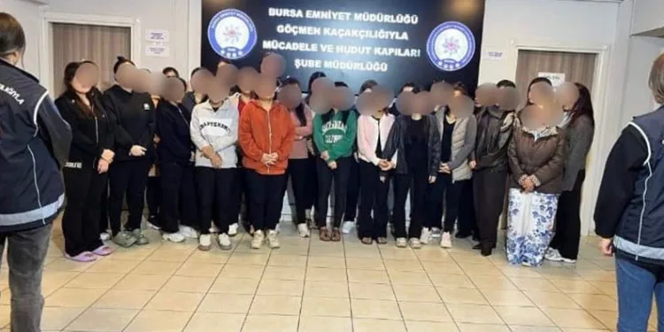 Bursa’da kaçak masör operasyonu: 26 kadın sınır dışı edilecek