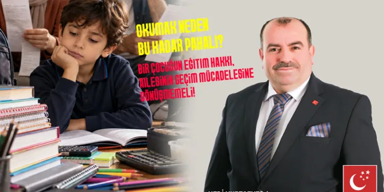 Saadet Partisi’nden eğitim masrafları tepkisi