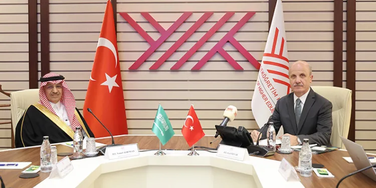 Türkiye ile Suudi Arabistan arasında yükseköğretimde stratejik ortaklık hamlesi