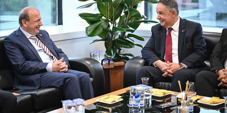 Alfatlı’dan BTSO’ya hayırlı olsun ziyareti