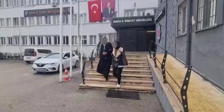 Bursa’da 450 bin liralık ziynet eşyası çalan kadın şüpheli yakalandı