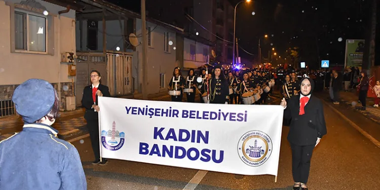 Kadın Bandosu, Osmanlı Mehteri Ve Ritim Grubu Bu Sefer Pazaryeri’nde Sahne Aldı
