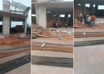 Bursa’da inşaatın ikinci katından düşen işçi yaralandı