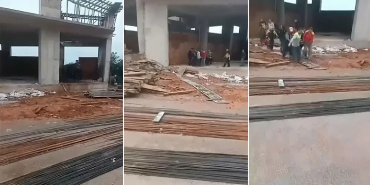 Bursa’da inşaatın ikinci katından düşen işçi yaralandı