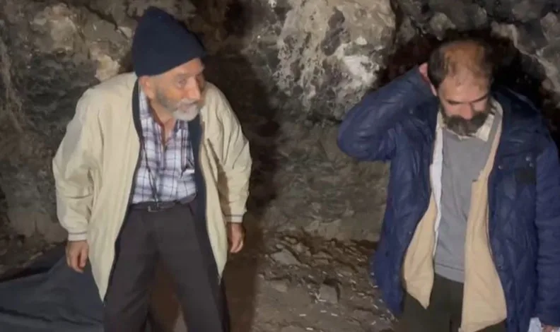 Uludağ’da mağarada yaşayan adamın hikâyesi mutlu sonla bitti