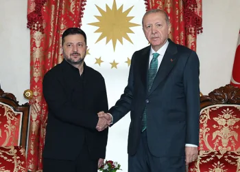 Erdoğan, Zelenskiy ile Dolmabahçe’de bir araya geldi