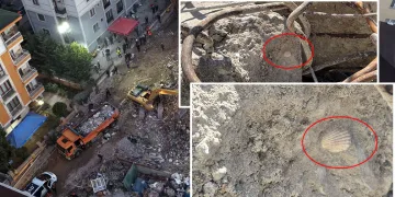 Maltepe’de çöken binanın beton örneklerinde deniz kabuğu görüldü